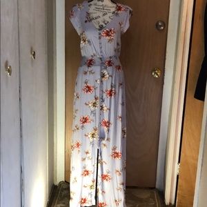 Love long floral print dress